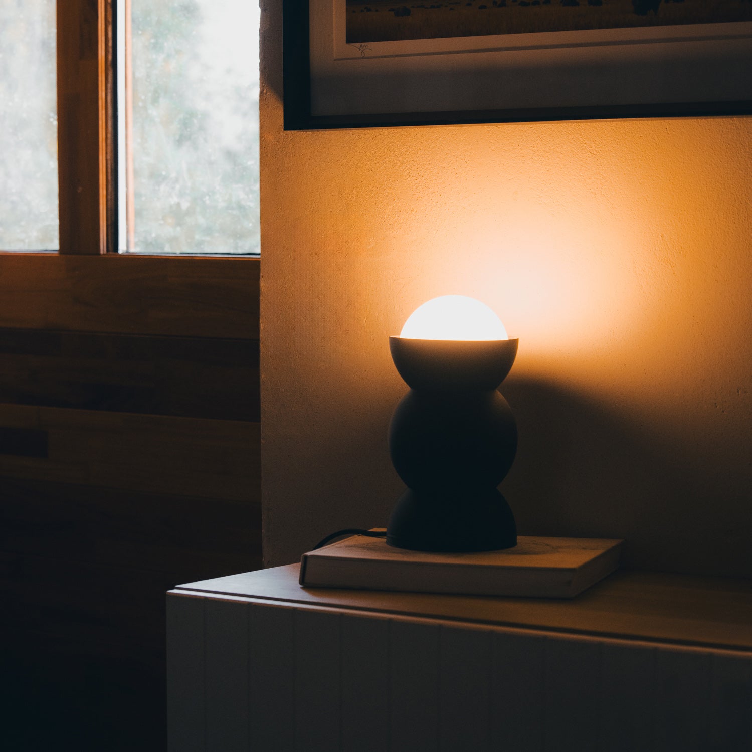 Lampe Moon - Noire