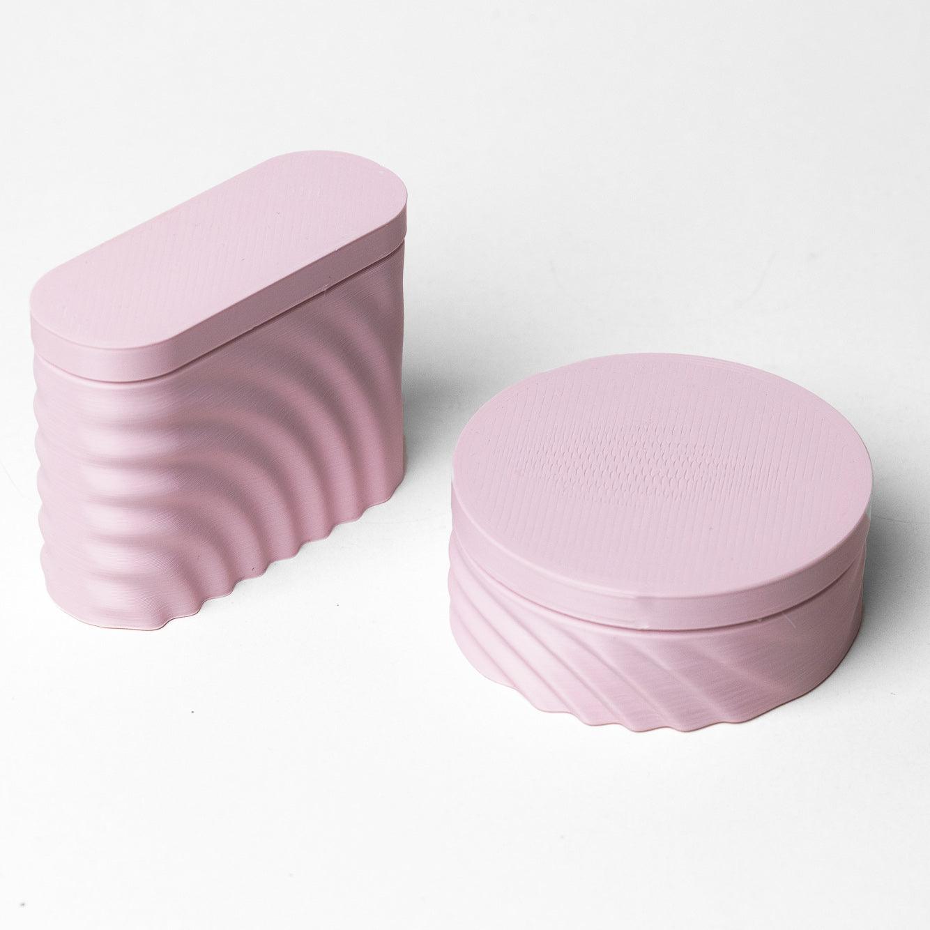 Duo de Boites de transport pour Savon et Petits objets - Pastel