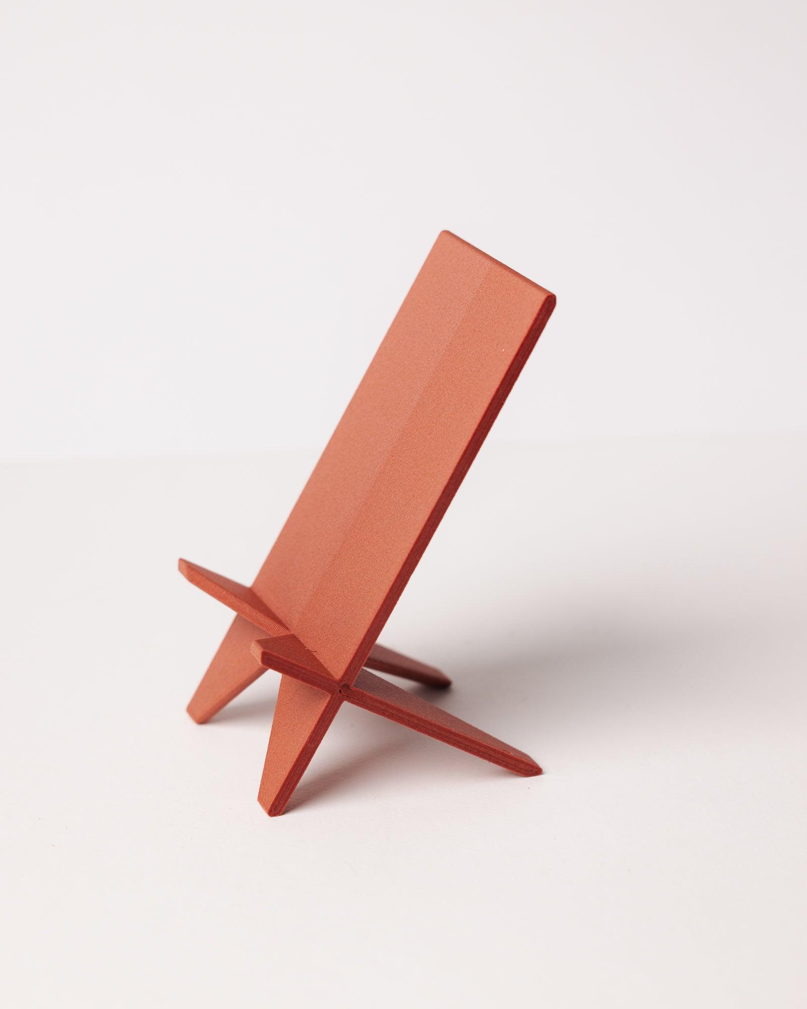 Support téléphone - Organisation de bureau - Support pour recharge - A base de bois
