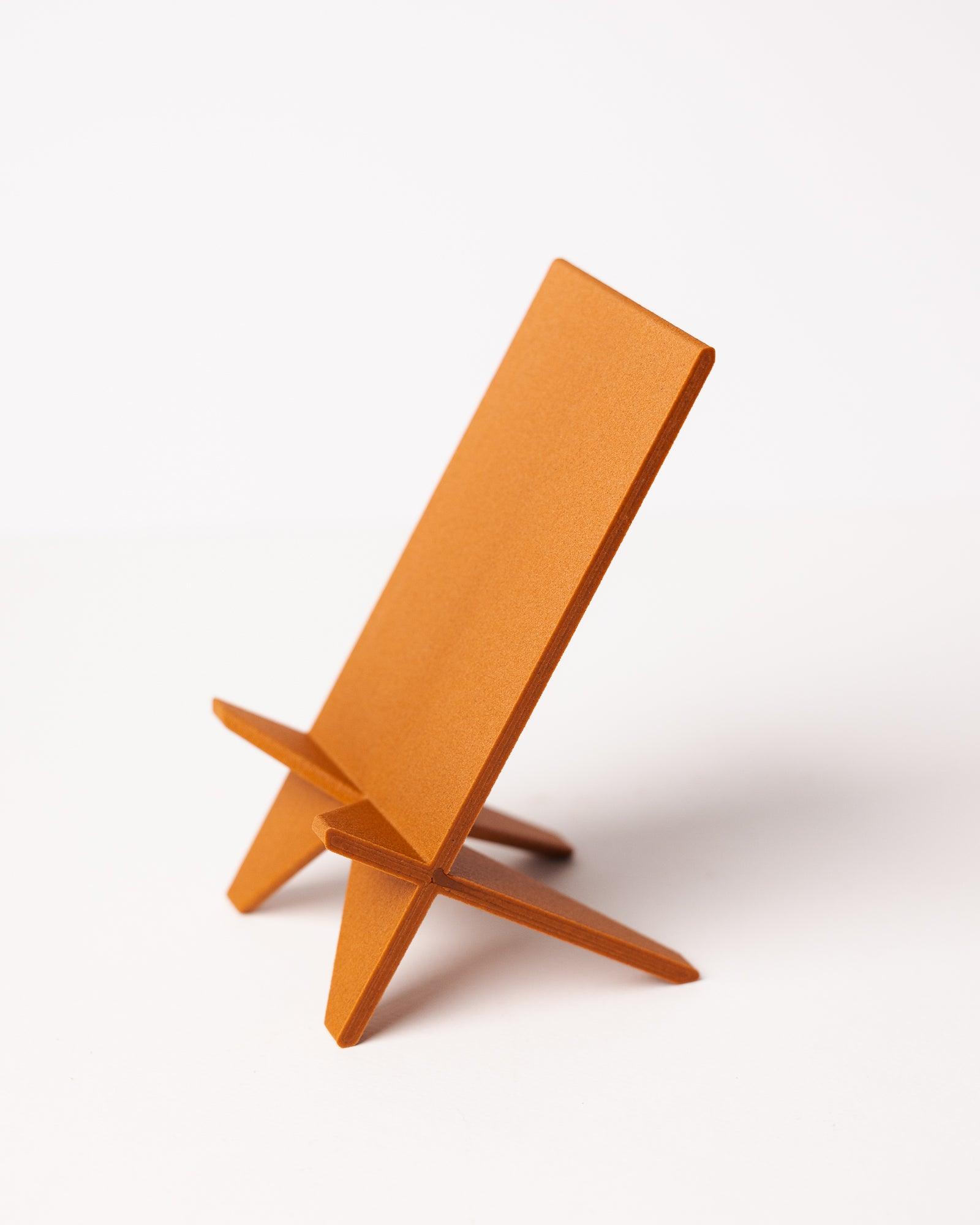 Support téléphone - Organisation de bureau - Support pour recharge - A base de bois