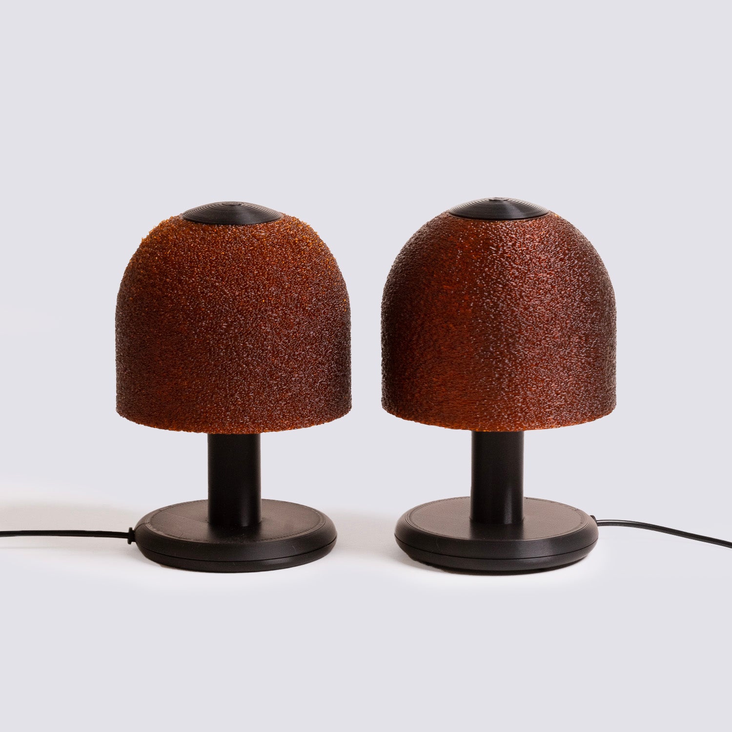 Lampe Shroom - Noire (Duo)