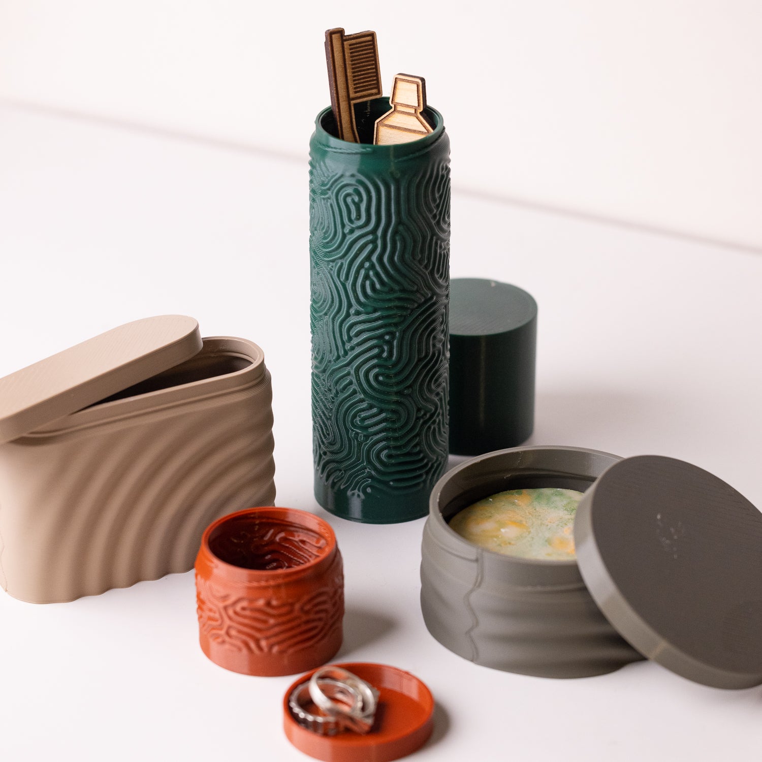 Ensemble de boites - Pack du voyageur