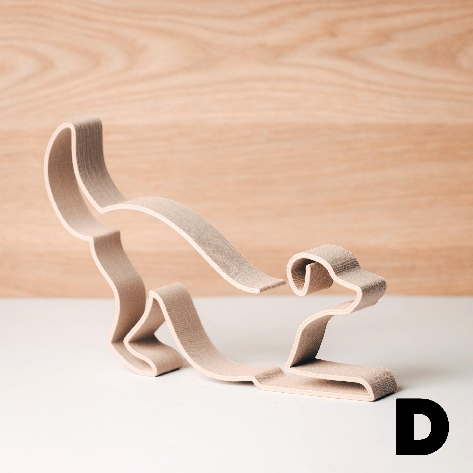 Chien à poser - Décoration pour l'intérieur - Set de 4