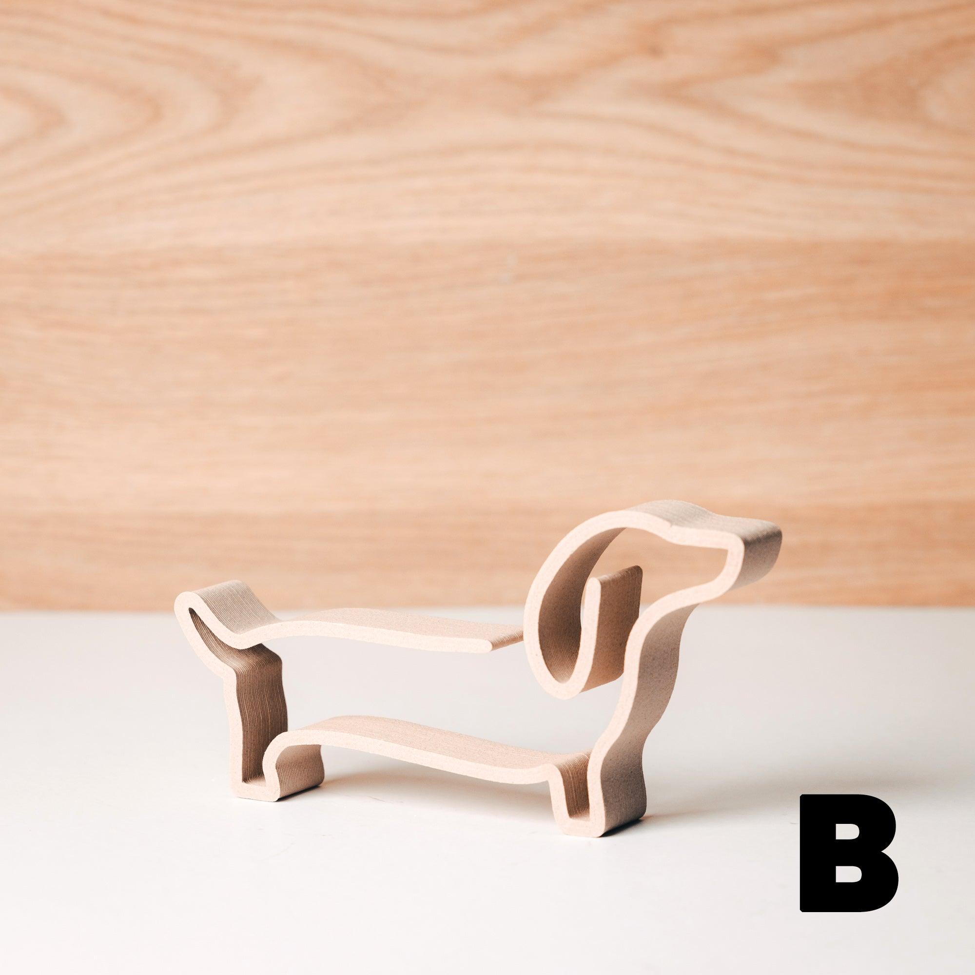 Chien à poser - Décoration pour l'intérieur - Set de 4