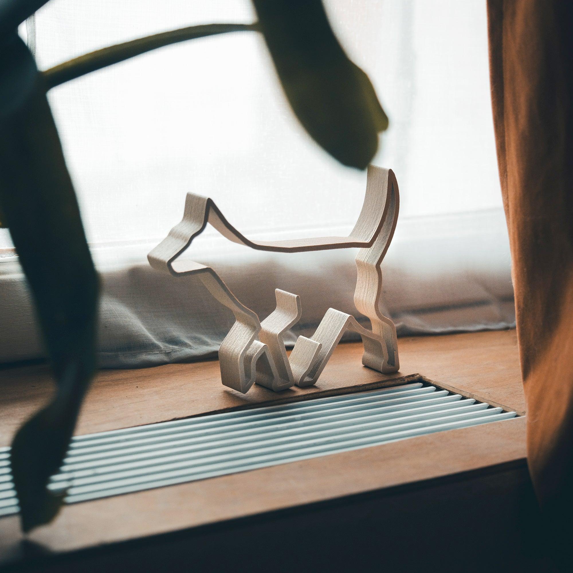 Chien à poser - Décoration pour l'intérieur - Set de 4