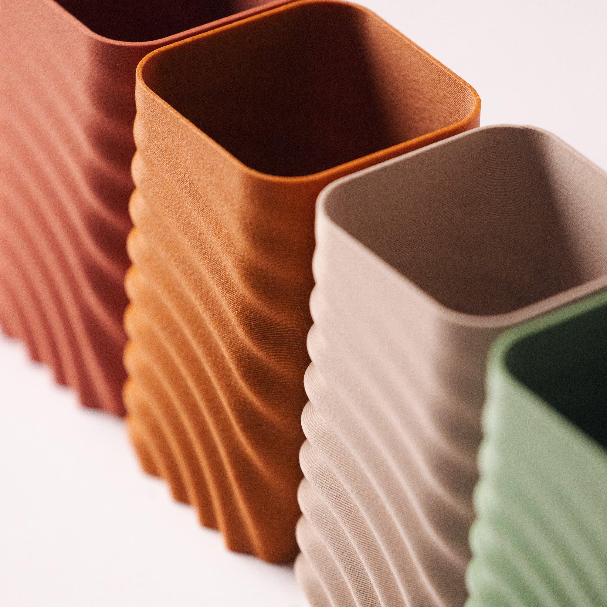 Pot à crayon / pinceau - Wavy