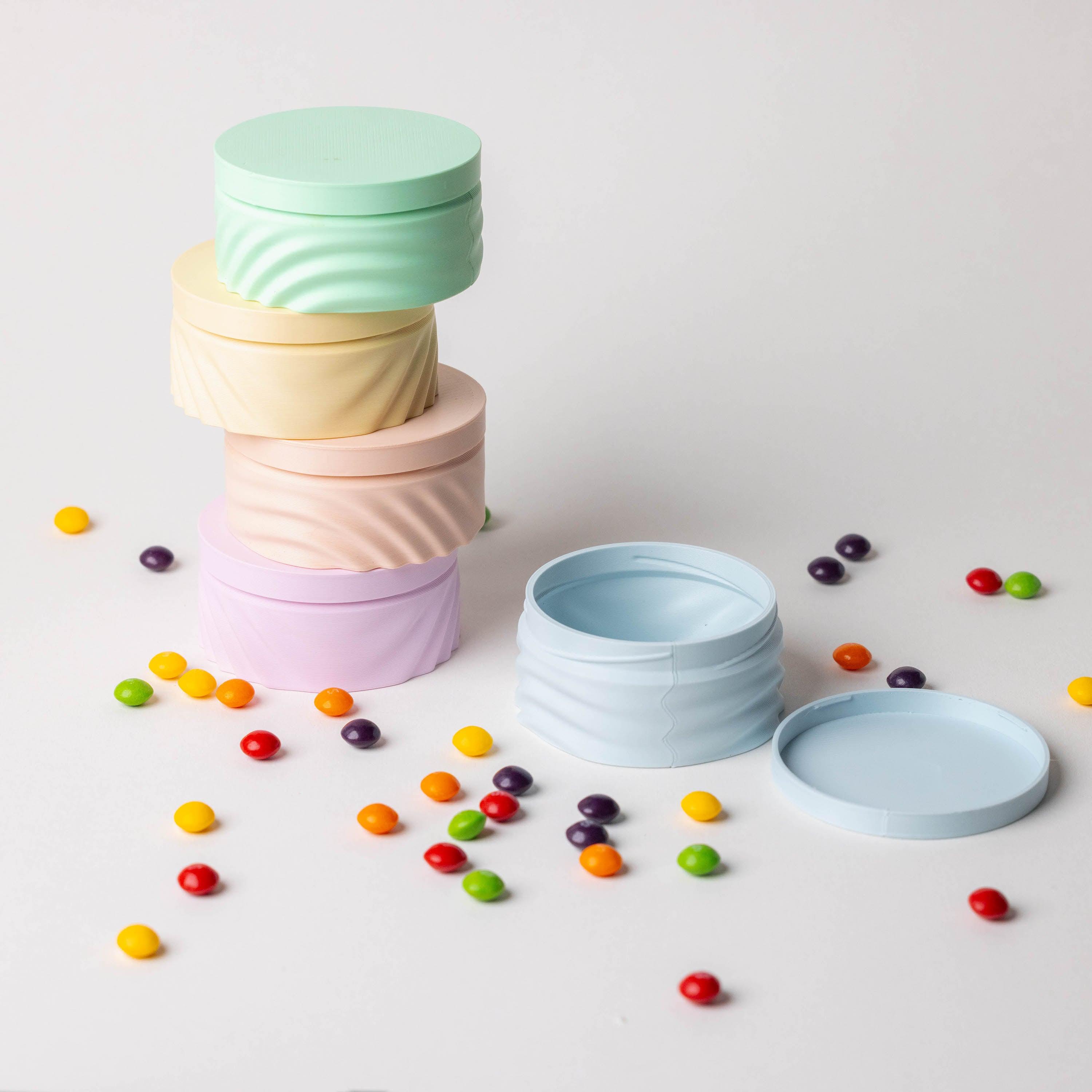 Boite de transport pour Savon et Petits objets - Pastel