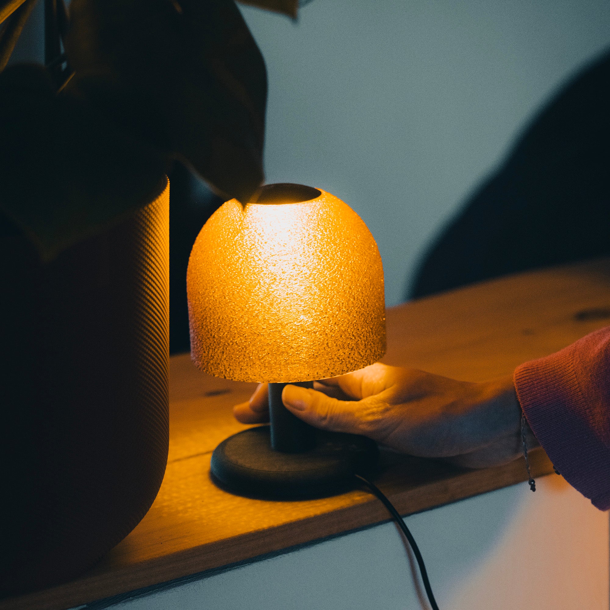 Mini-glow, la lampe USB éco-responsable, à base de bois