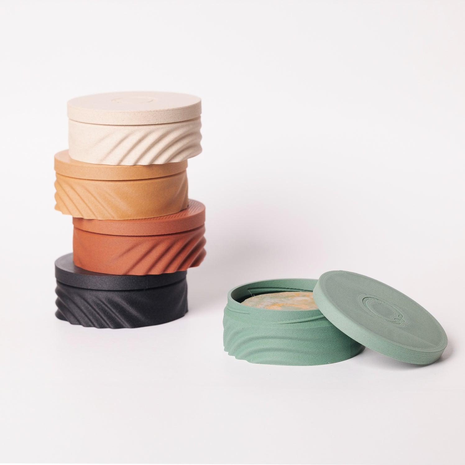 Boite + savon artisanal - Pack du voyageur, savon local et 100% naturel