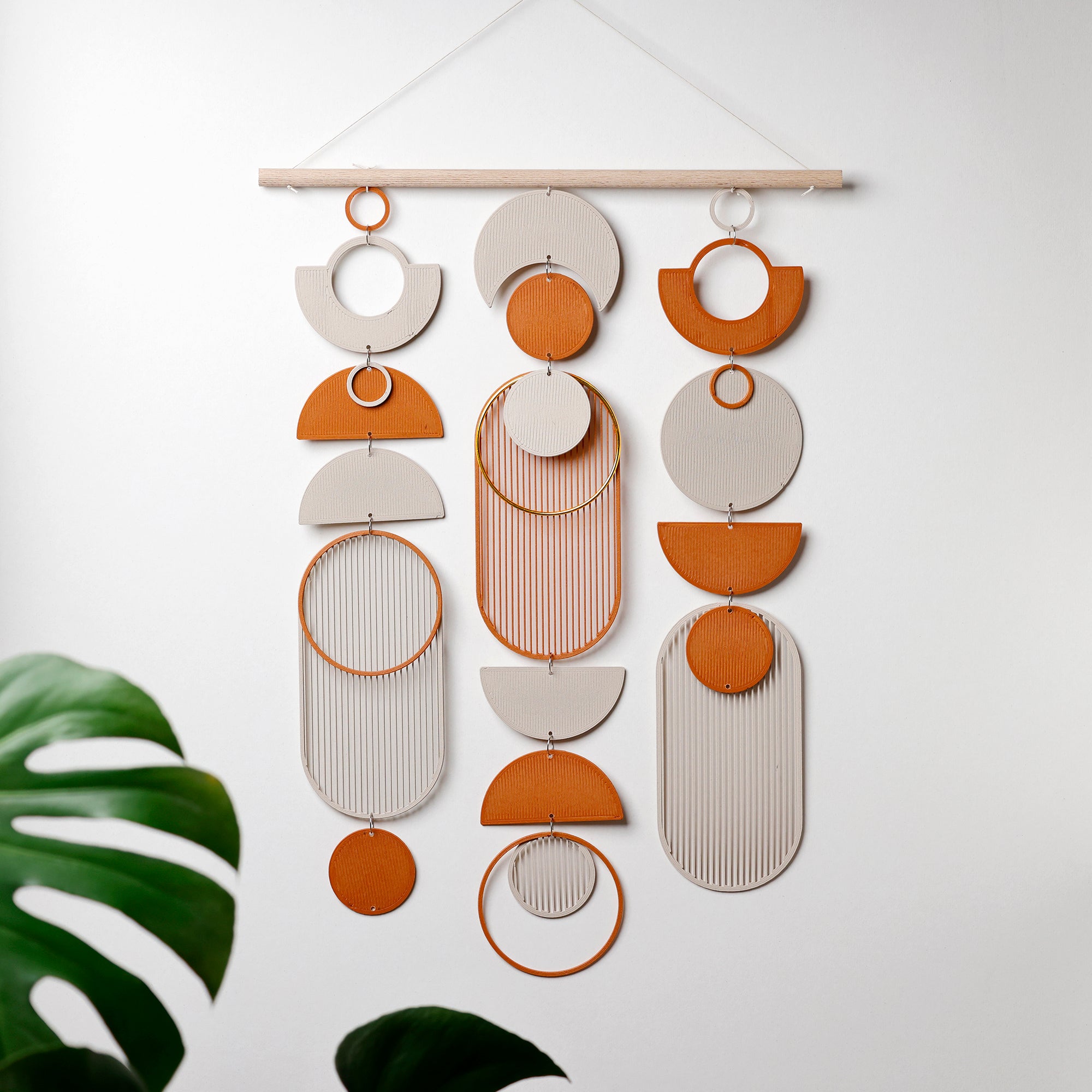 Suspensions Murales XL - Décoration abstraite à accrocher au mur