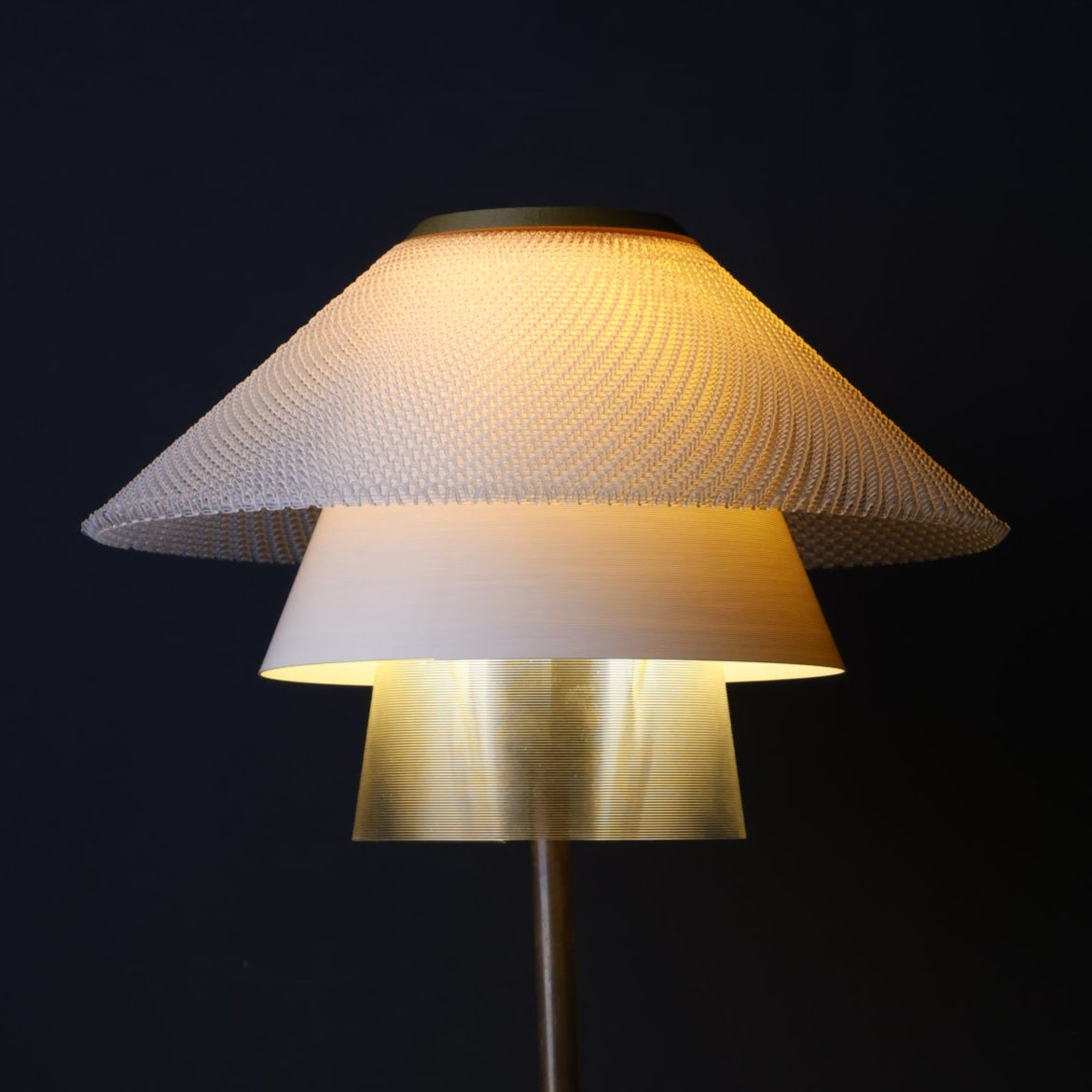 Lümina - La lampe qui mixe les matières