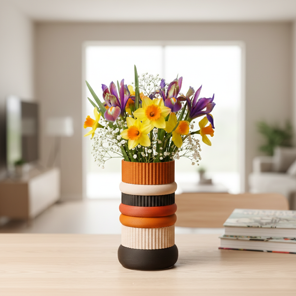 Vase modulable – A base de bois