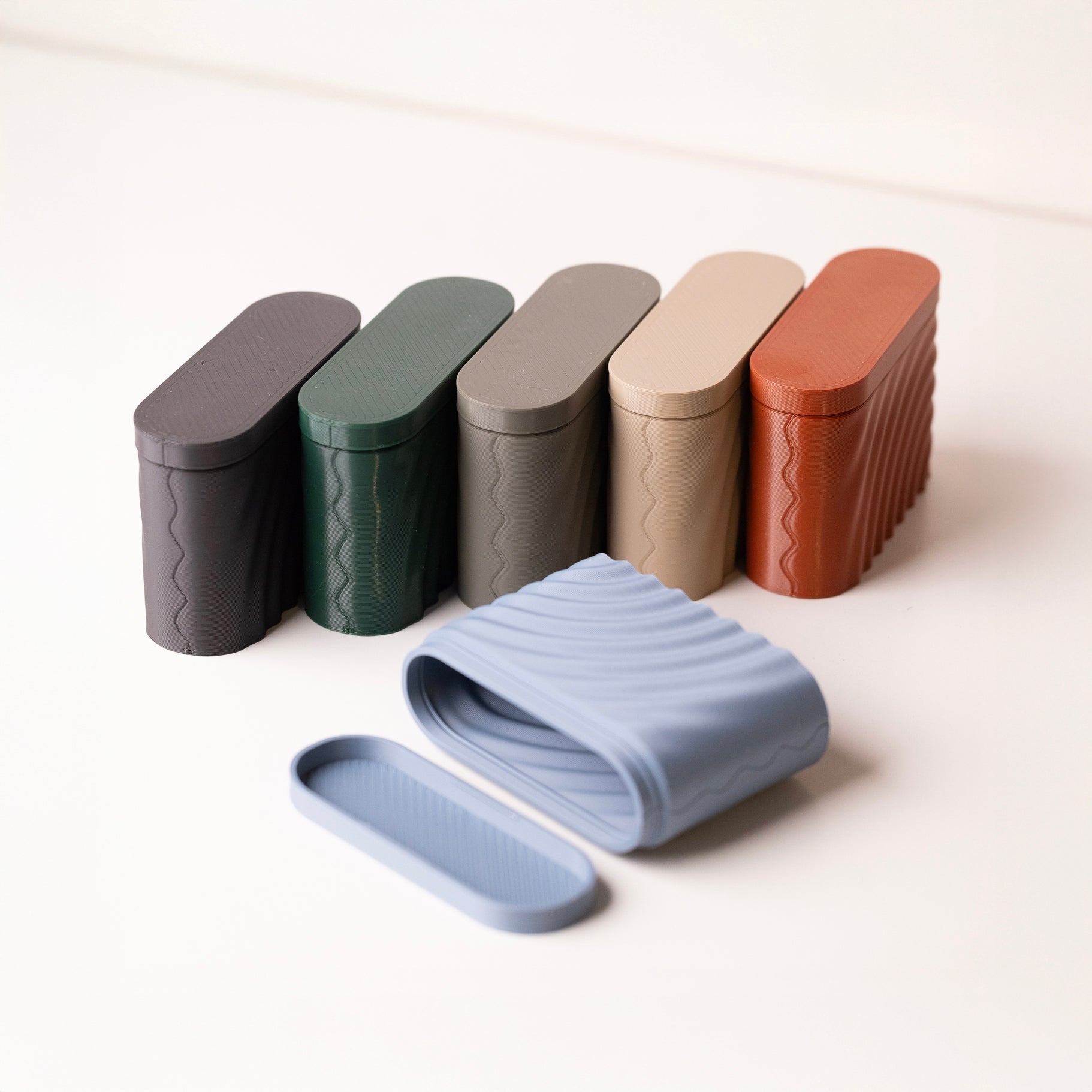 Boite de transport Rectangle - Savon et Petits objets - Couleurs naturelles - Copo Design