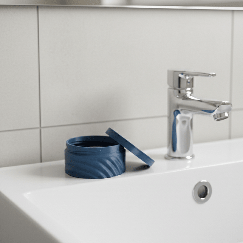 Boite de transport Ronde - Savon et Petits objets - Couleurs naturelles - Copo Design