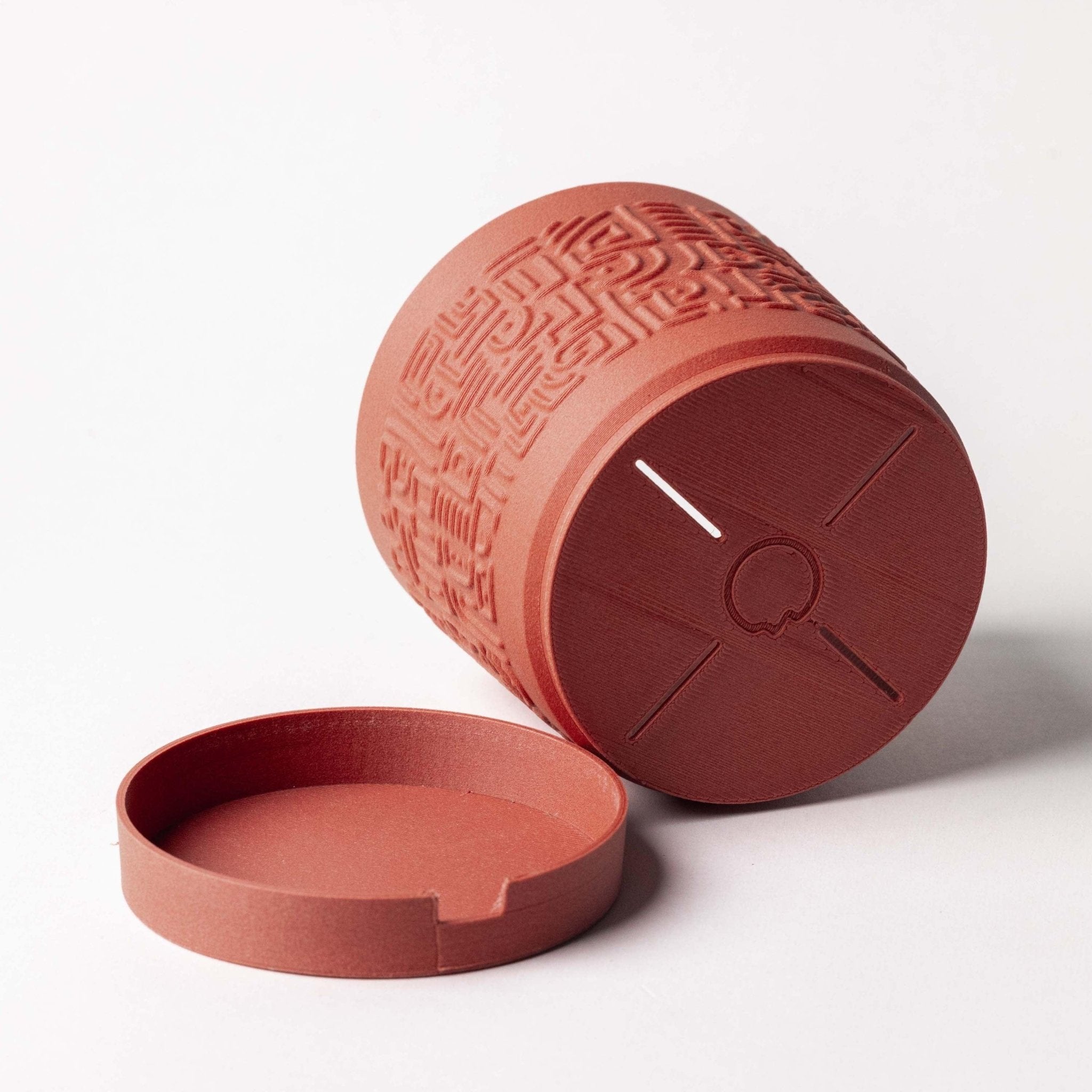 Cache pot - Dessiné à la main - A base de bois - Copo Design