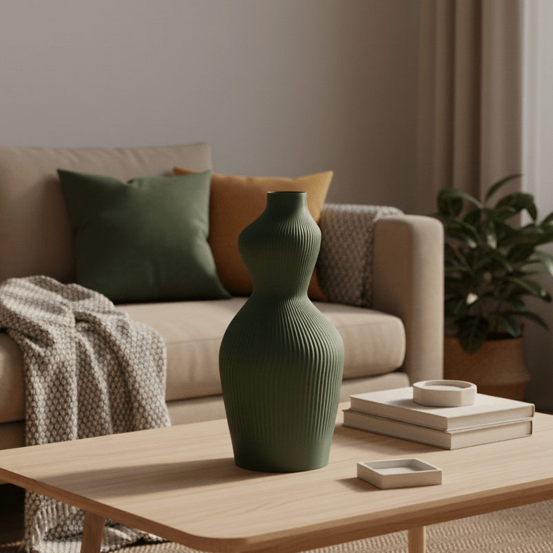 Vase Woman - Vert - Copo Design