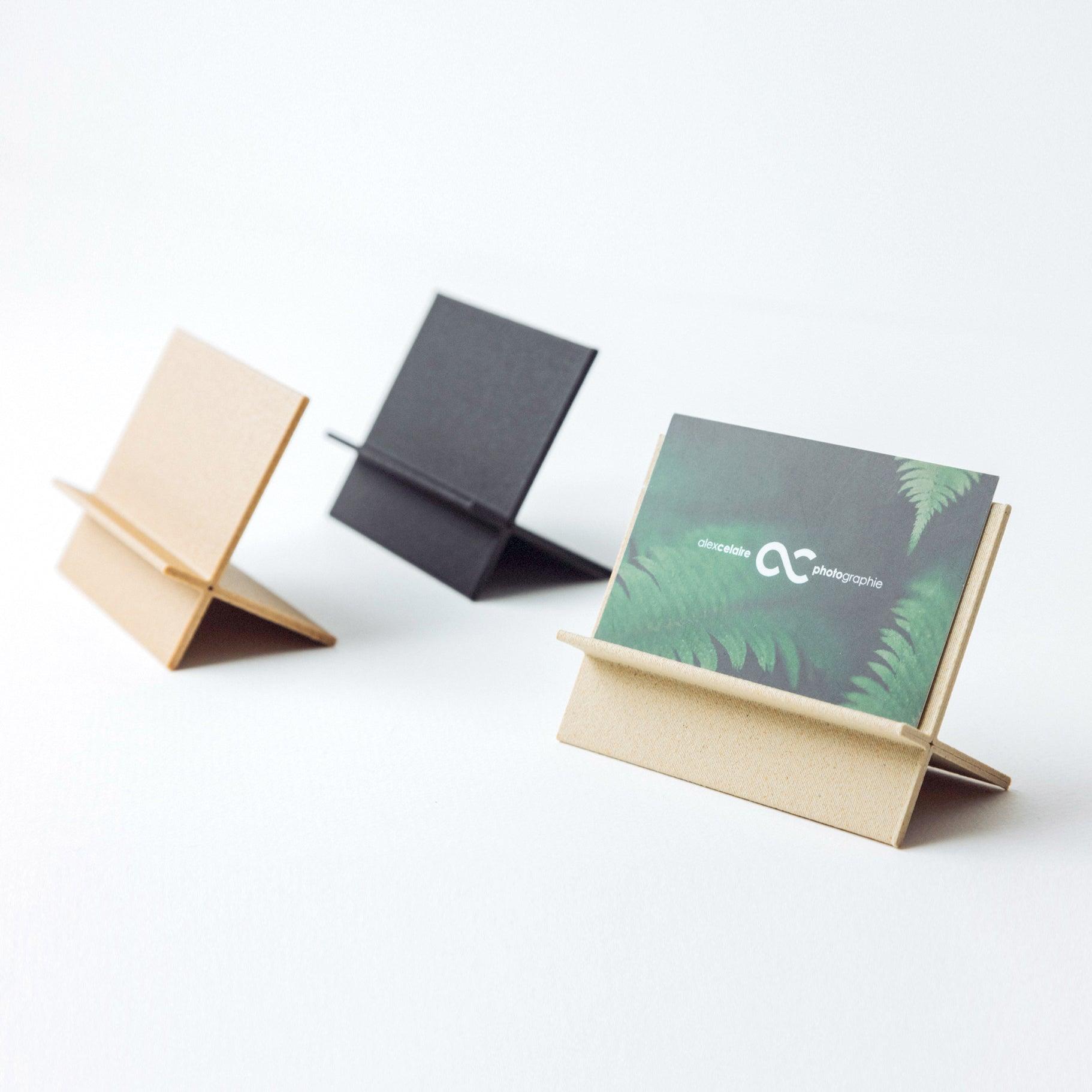 business card holder, eco friendly, bio, naturel, en bois, idée cadeau, desk organizer, buy local, made in france