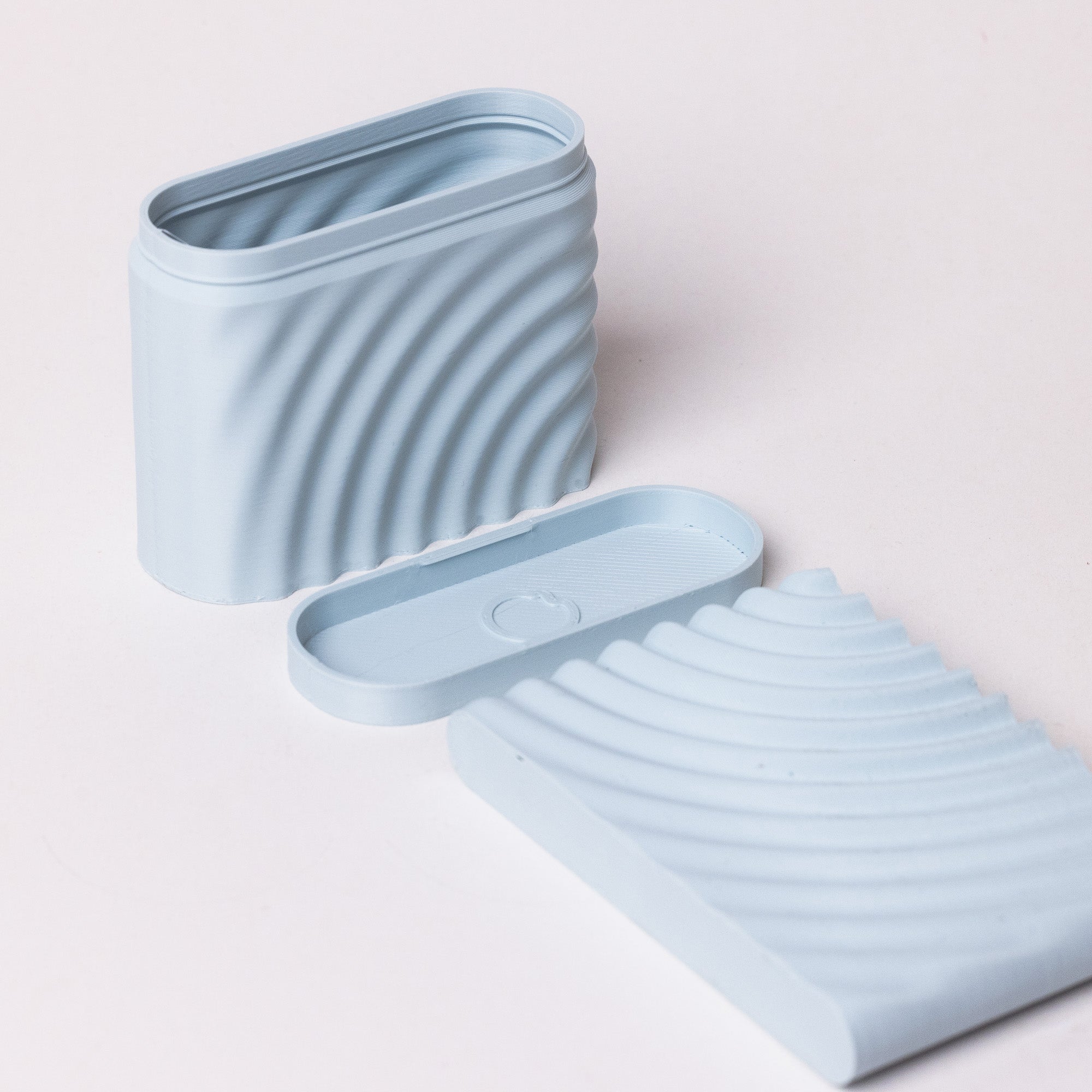 Pack: Transport box and Soap Dish - Pastel