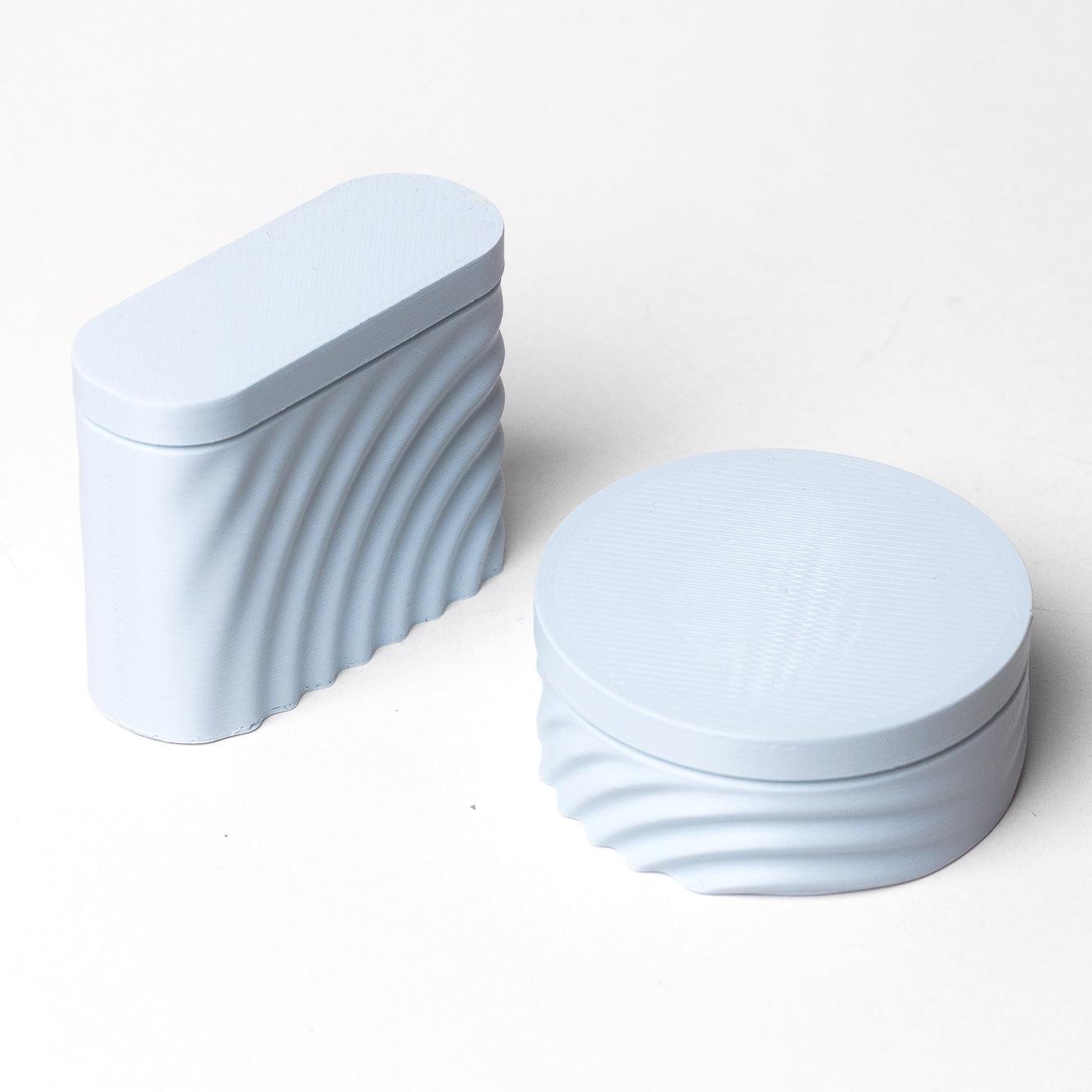 Duo of Transport Boxes for Soap and Small Objects - Pastel