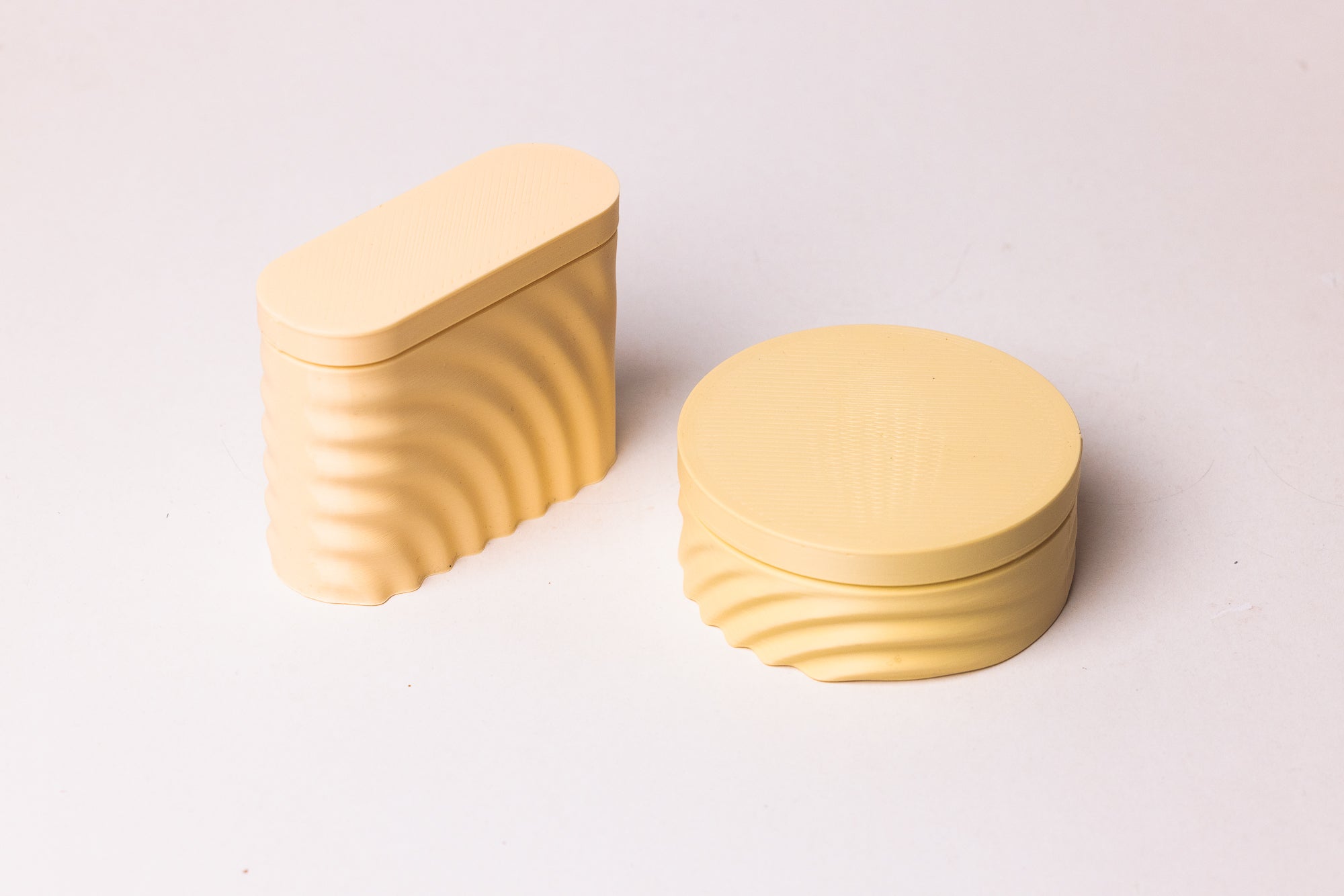 Duo of Transport Boxes for Soap and Small Objects - Pastel