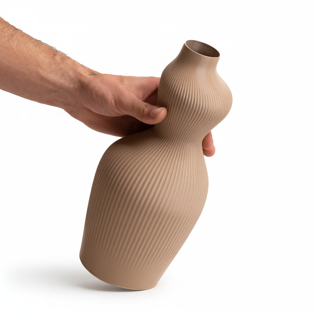 Vase Woman - Beige
