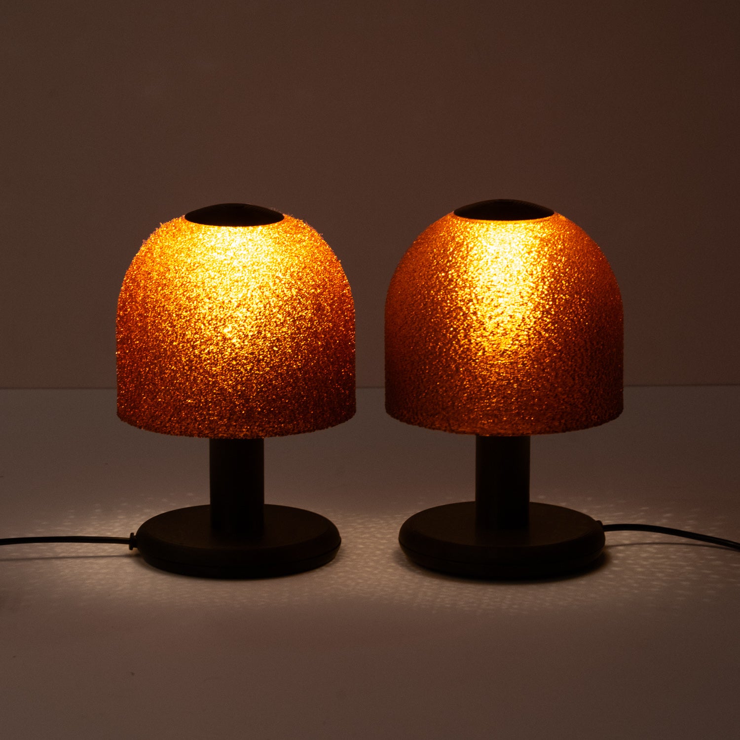 Lampe Shroom - Noire (Duo)