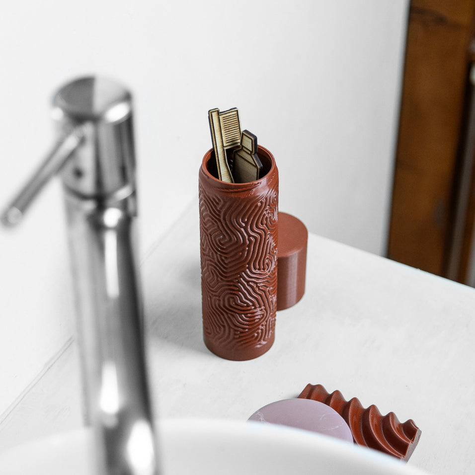 Transport box - Toothbrush - Made from wood