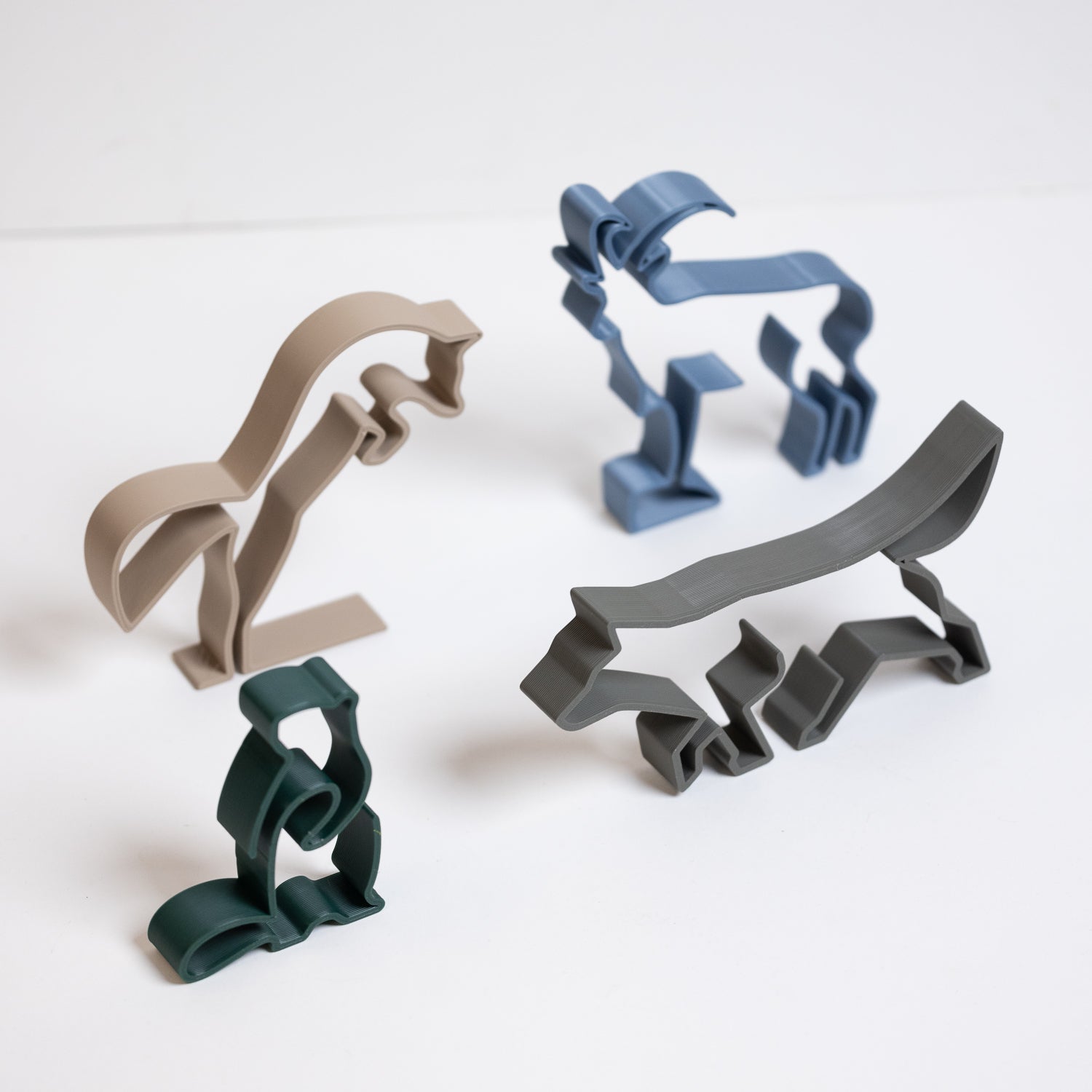 Decorative Silhouettes - Mountain Animals