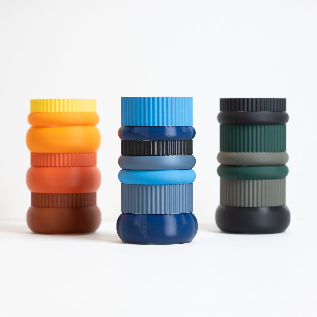 Vase modulable – Coloré et 100% végétal