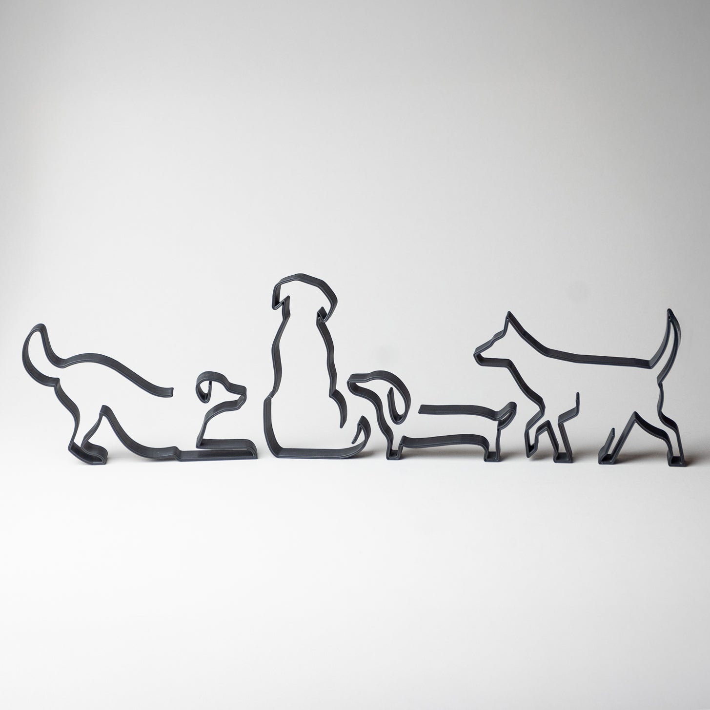 Silhouettes de décoration - Chiens