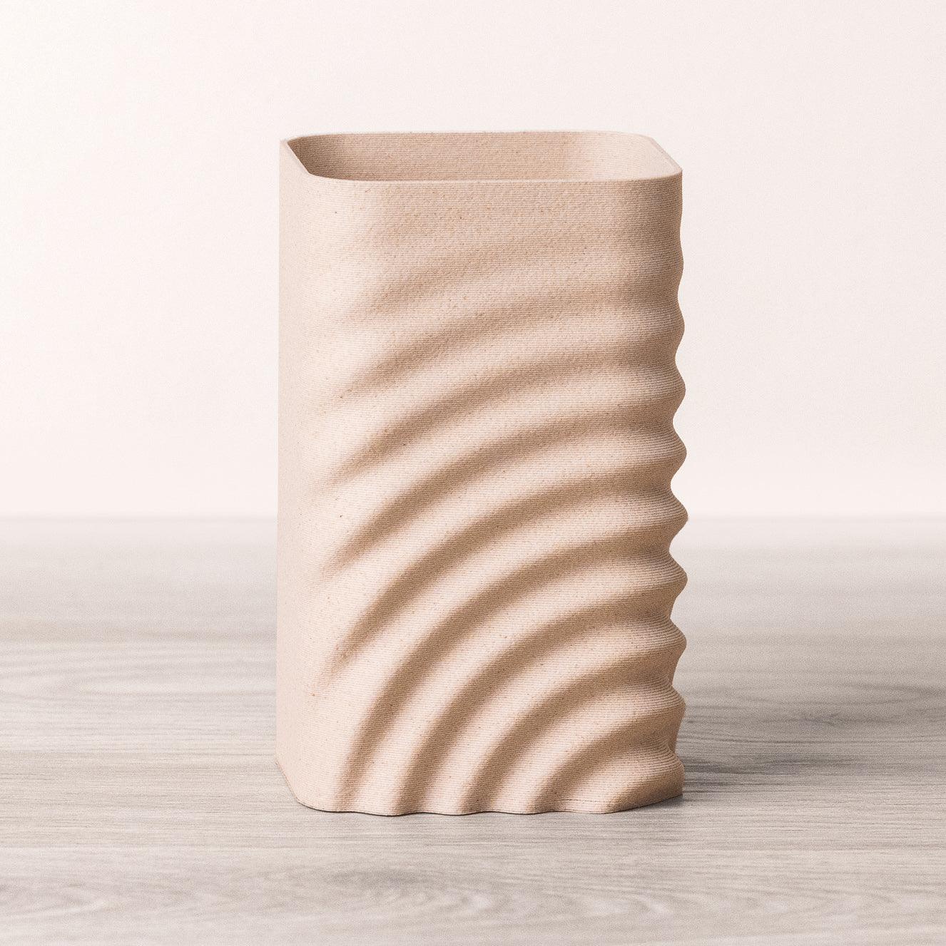 Pencil / brush pot - Wavy