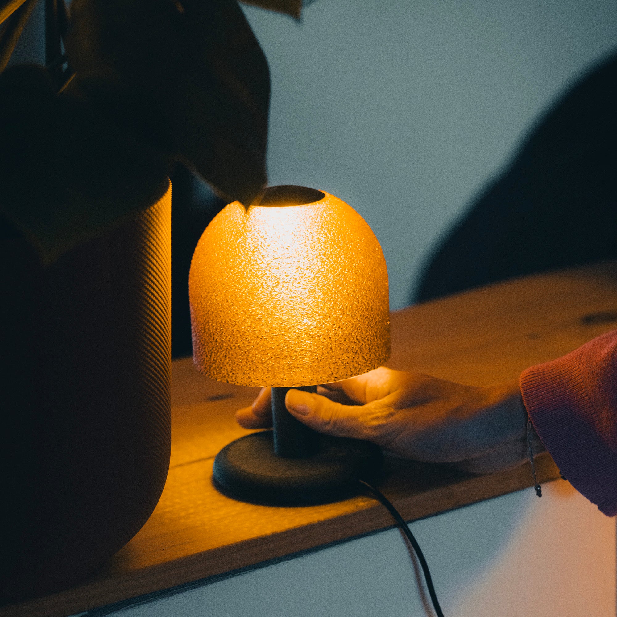 Mini-glow, the eco-responsible USB lamp, 100% plant-based