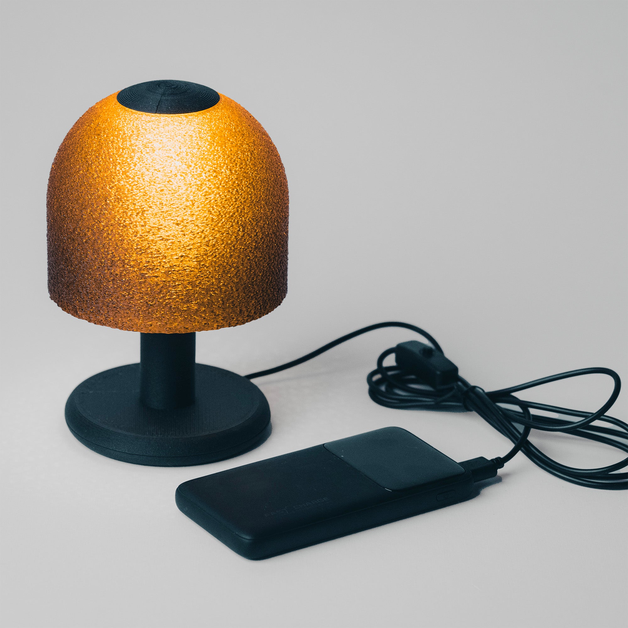 Mini-glow, the eco-responsible USB lamp, 100% plant-based