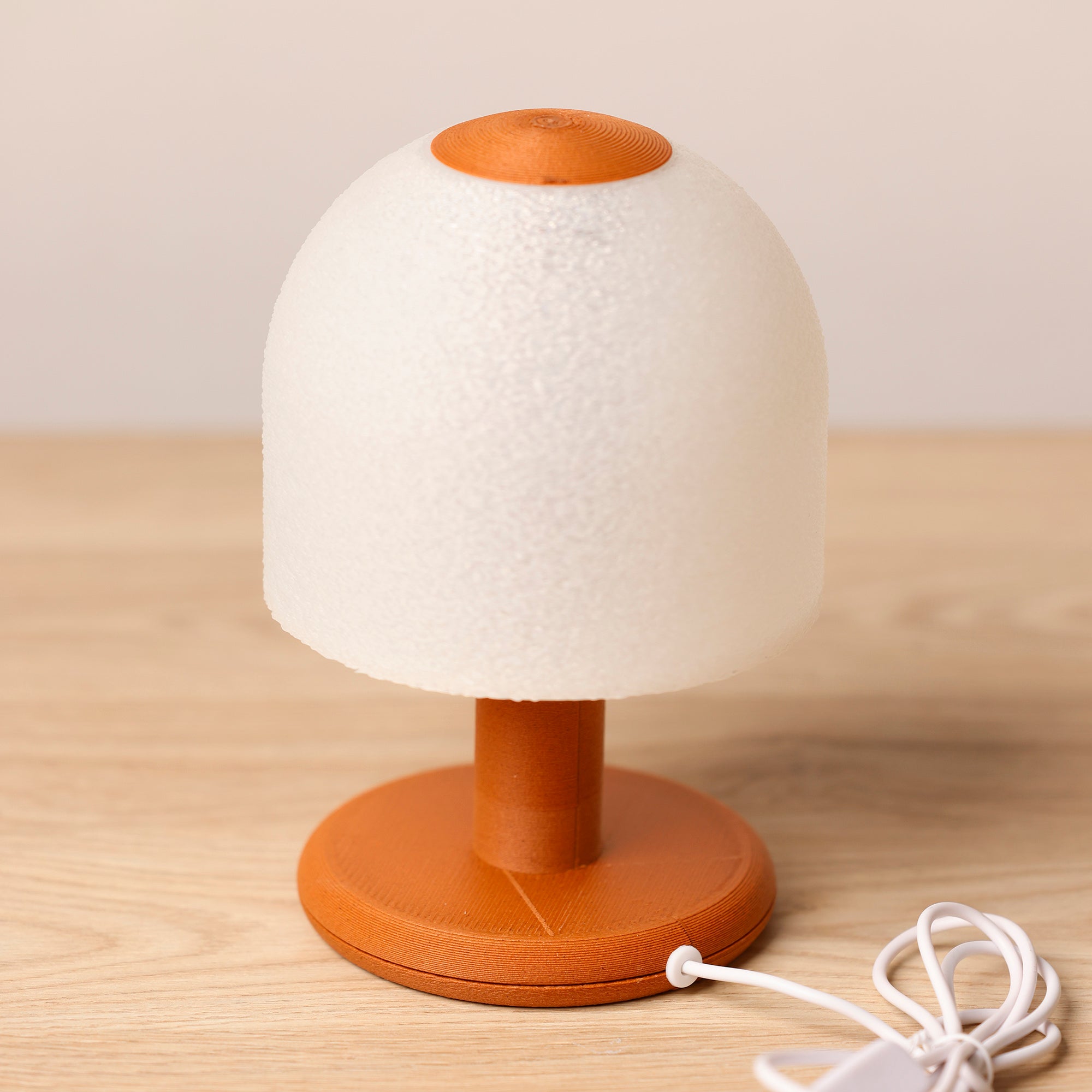 Mini-glow, the eco-responsible USB lamp, 100% plant-based