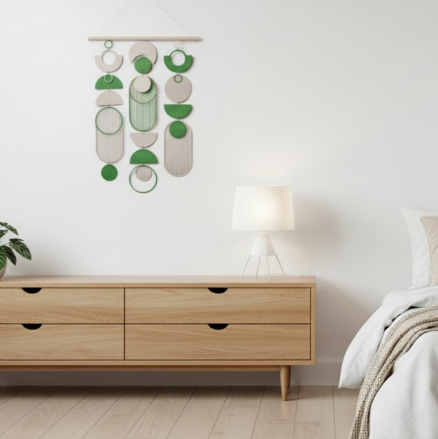 Suspensions Murales XL - Décoration abstraite à accrocher au mur