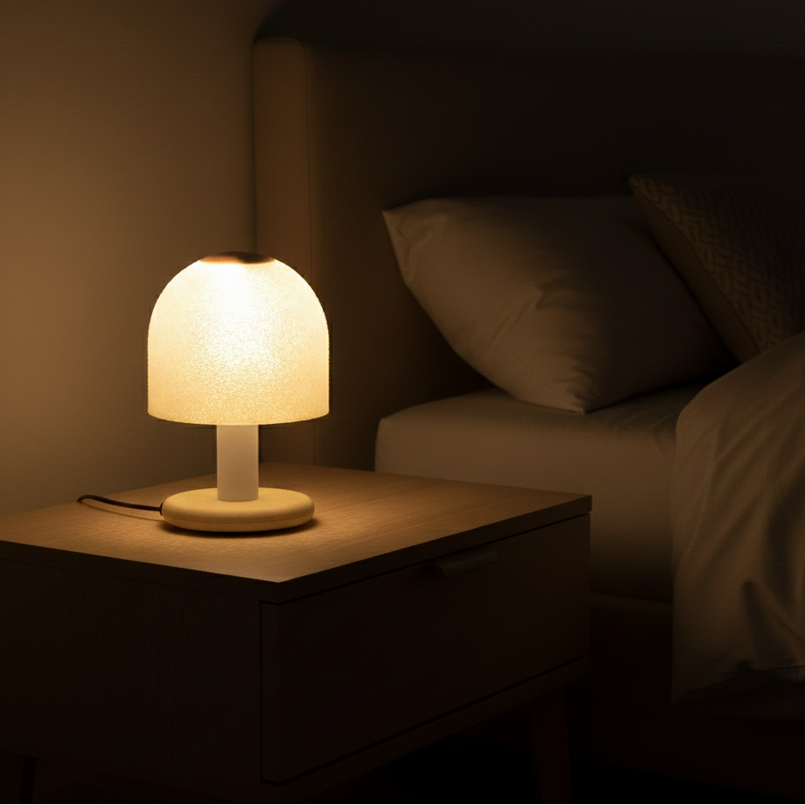 Lampe Shroom - Blanche