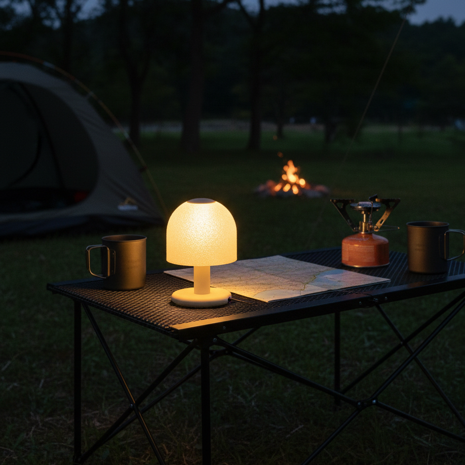 Mini-glow, the eco-responsible USB lamp, 100% plant-based