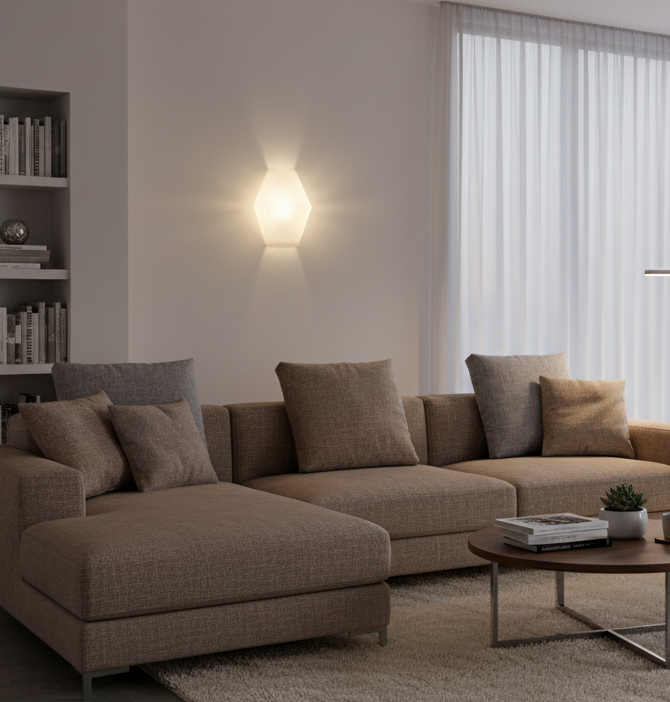 Wall lampshade - Transparent