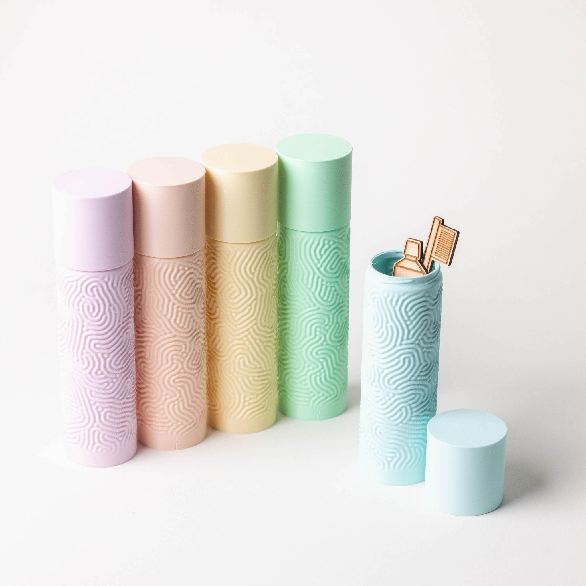 Boite de transport - Brosse à dent et stylos - Pastel - Copo Design