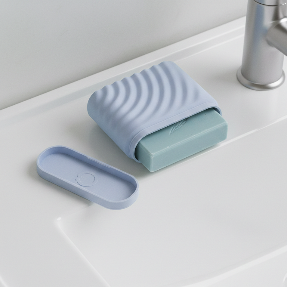 Boite de transport pour Savon et Petit objets - Pastel