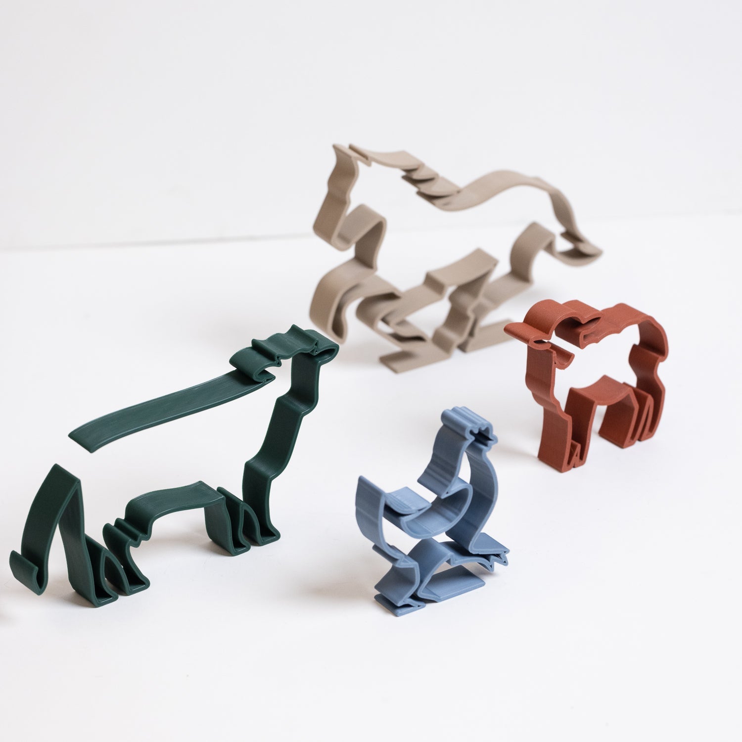 Silhouettes de décoration - Animaux de la ferme - Copo Design