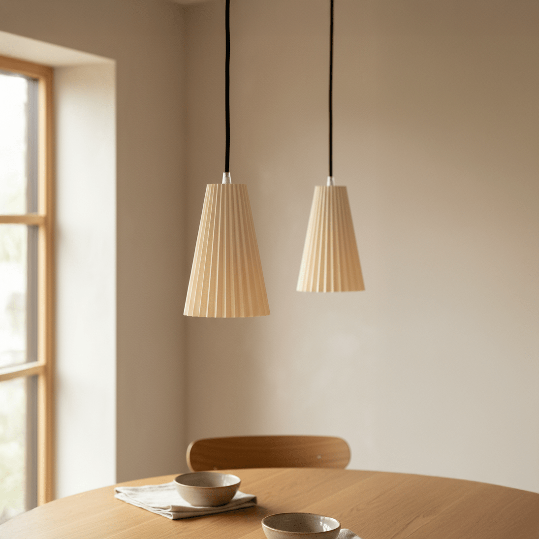 Suspension Origami – Abat - jour Effet Papier Plié – Lumière Chaleureuse Évolutive - Copo Design