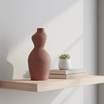 Vase Woman - Rouge - Copo Design