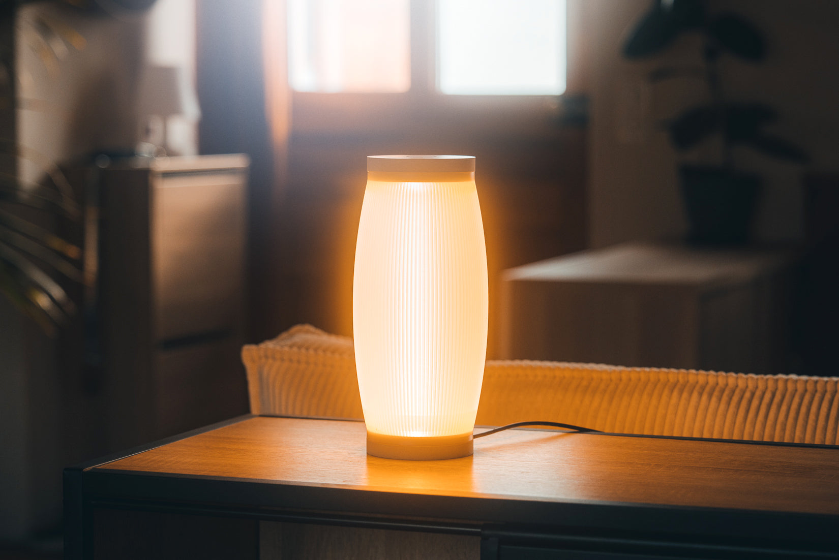 Lantern - La lampe USB sans plastique, faite en france